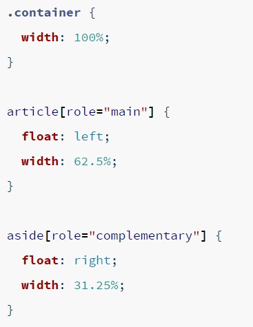  تبدیل پیکسل به درصد با استفاده از SASS