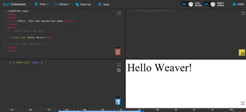 Liveweave